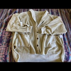 Free people sweater oversized sz L